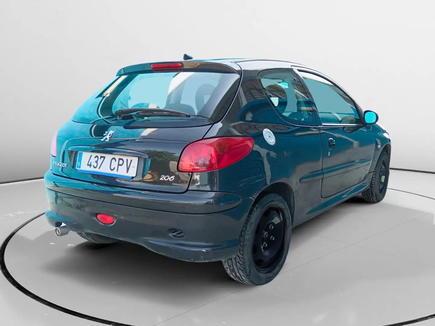 Peugeot 206 1.6 Negro - 2
