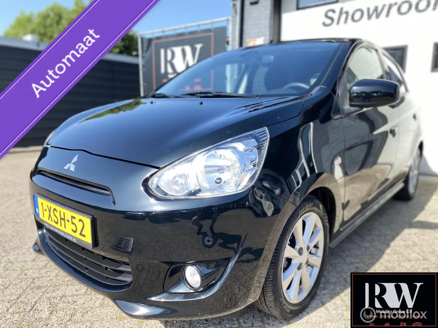 Mitsubishi Space Star 1.2 Intense*AUTOMAAT*CLIMATE*PDC* Zwart - 1