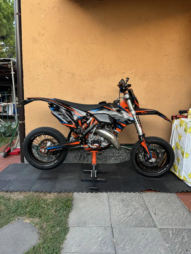 KTM 125 EXC Naranja - 1
