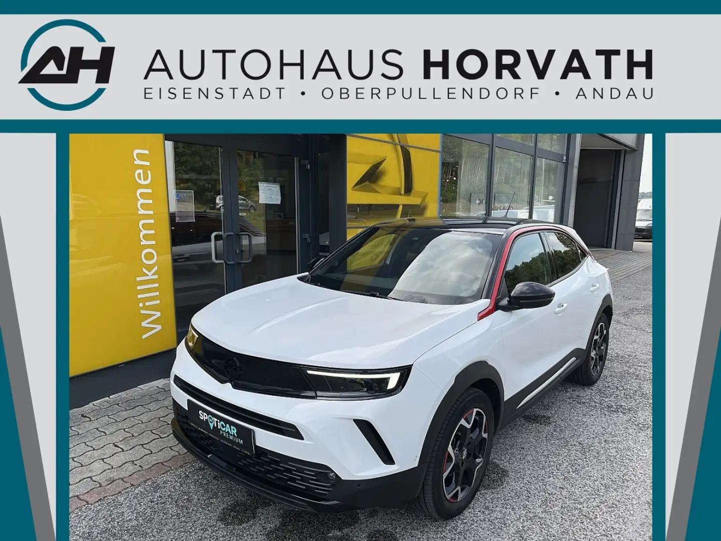 Opel Mokka 1,2 Direct Injection Turbo GS Wit - 1