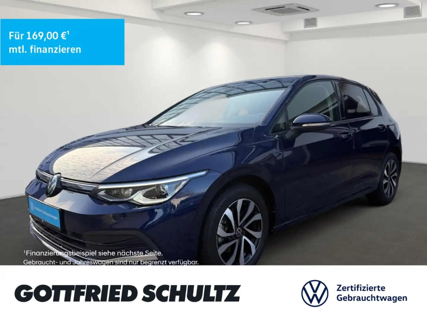 Volkswagen Golf 1.5 TSI LED NAV KAMERA STHZ HUD Active ALLSEASON Blau - 1