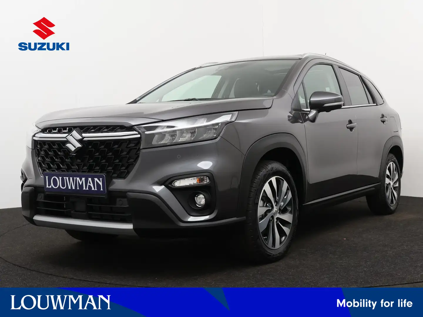 Suzuki S-Cross 1.4 Boosterjet Style Smart Hybrid | Nederlandse au Gris - 1