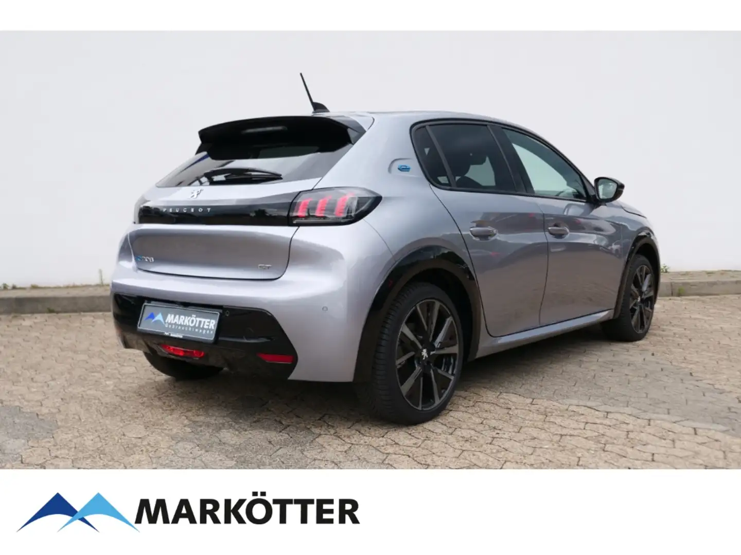 Peugeot 208 e GT 136 ACC/CAM/Full-LED/SHZ/NAVI Gris - 2