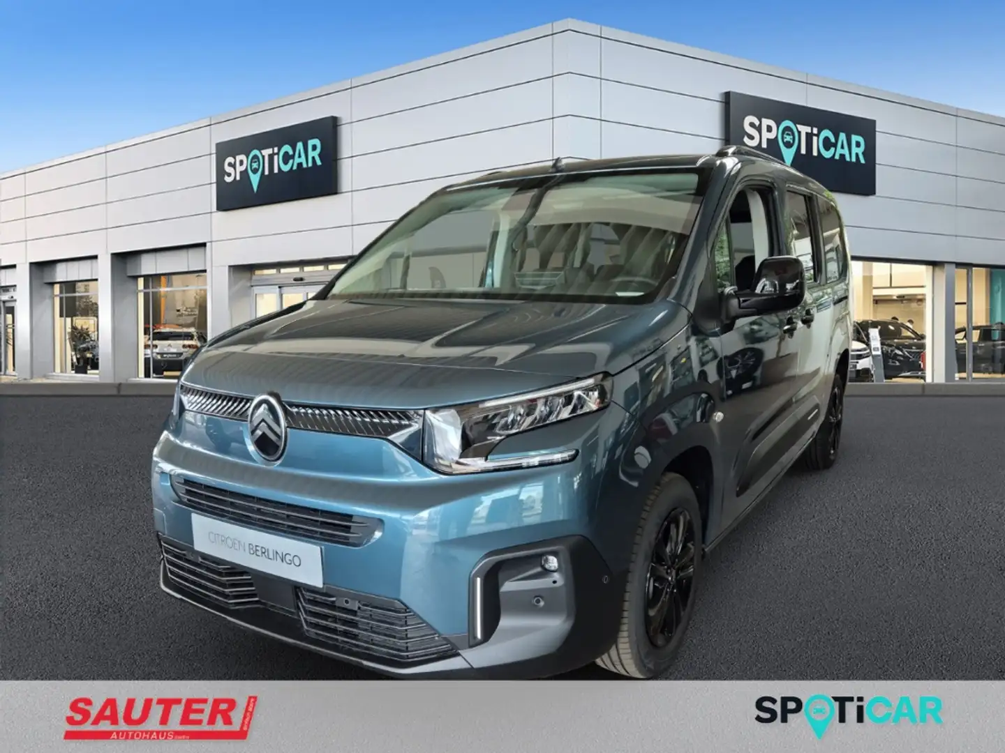 Citroen Berlingo Max XL 1.5 BlueHDi 130 EAT8, 7 Sitzer u. vor. AHK Bleu - 1