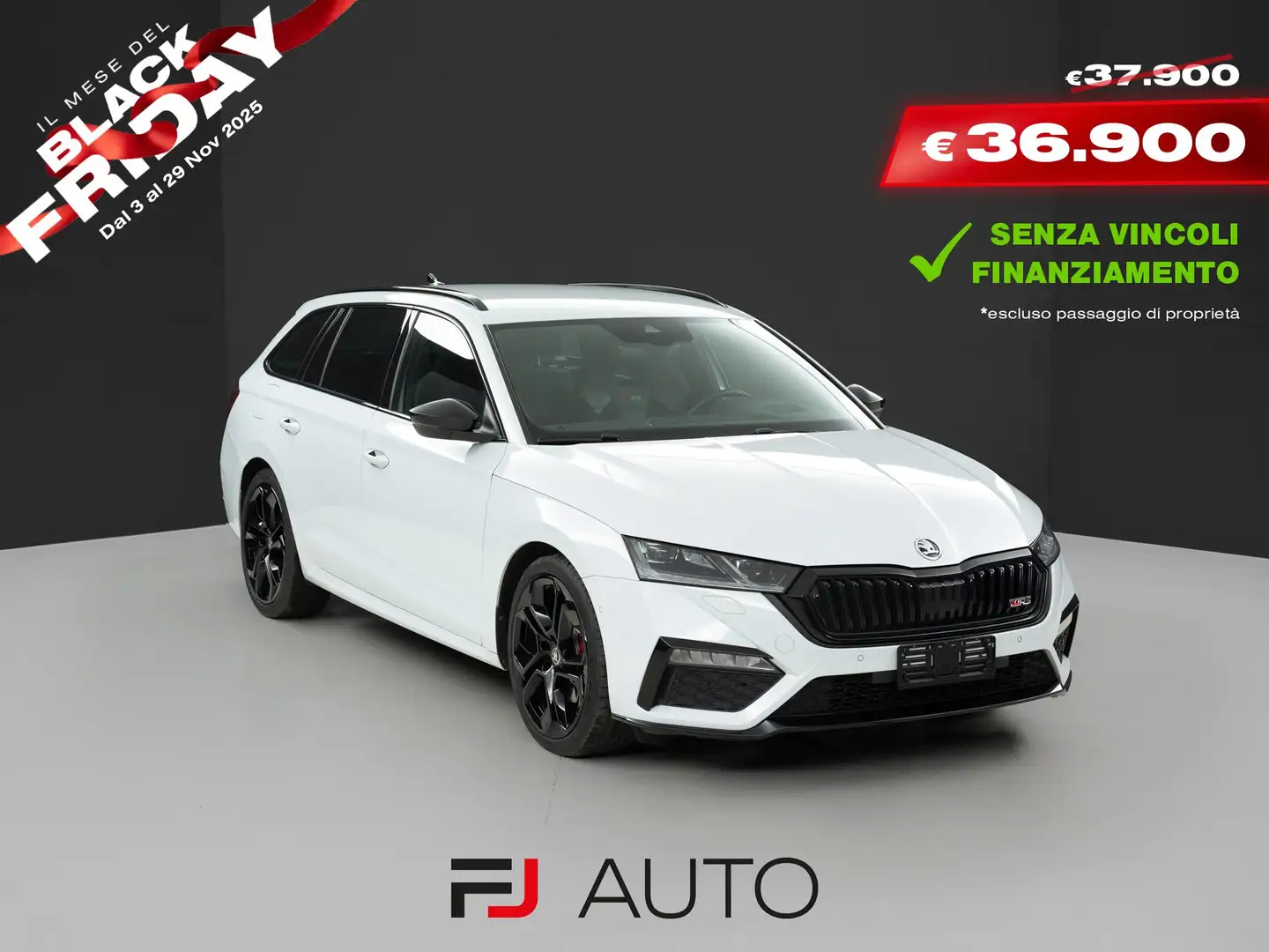 Skoda Octavia 2.0 TDI Evo RS Plus 4x4 200cv DSG Wagon Wit - 1