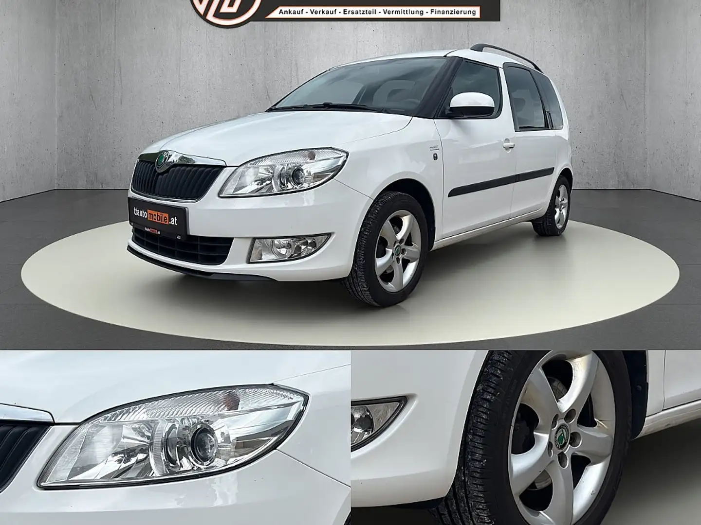 Skoda Roomster Family 1,2 Blanc - 2
