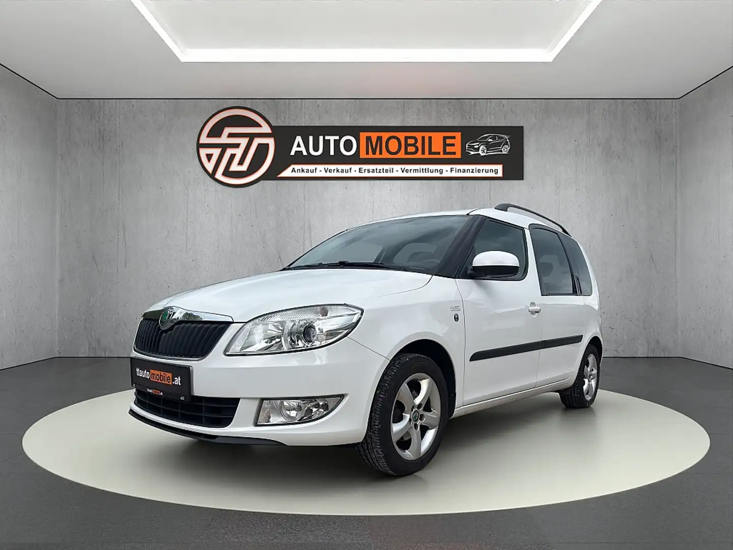 Skoda Roomster Family 1,2 Blanc - 1