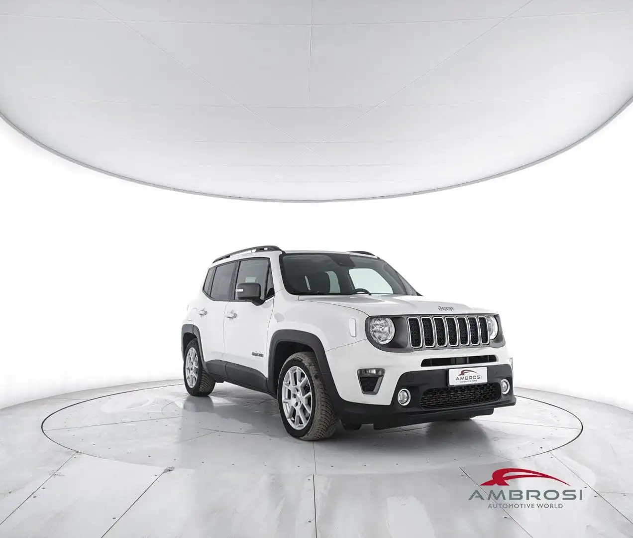 Jeep Renegade 1.6 Mjt 120 CV Limited Blanc - 2