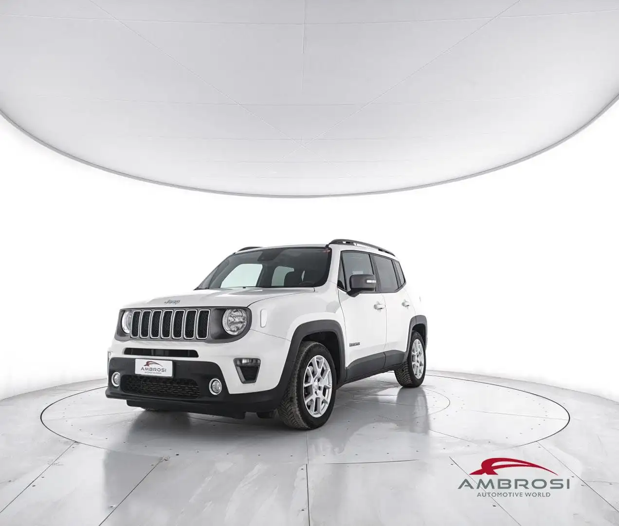 Jeep Renegade 1.6 Mjt 120 CV Limited Blanc - 1