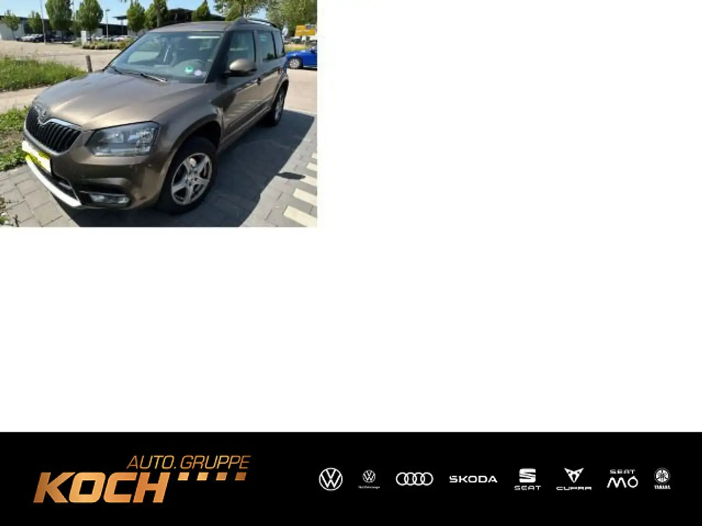 Skoda Yeti Cool Edition 1.2 TSI DSG Braun - 1