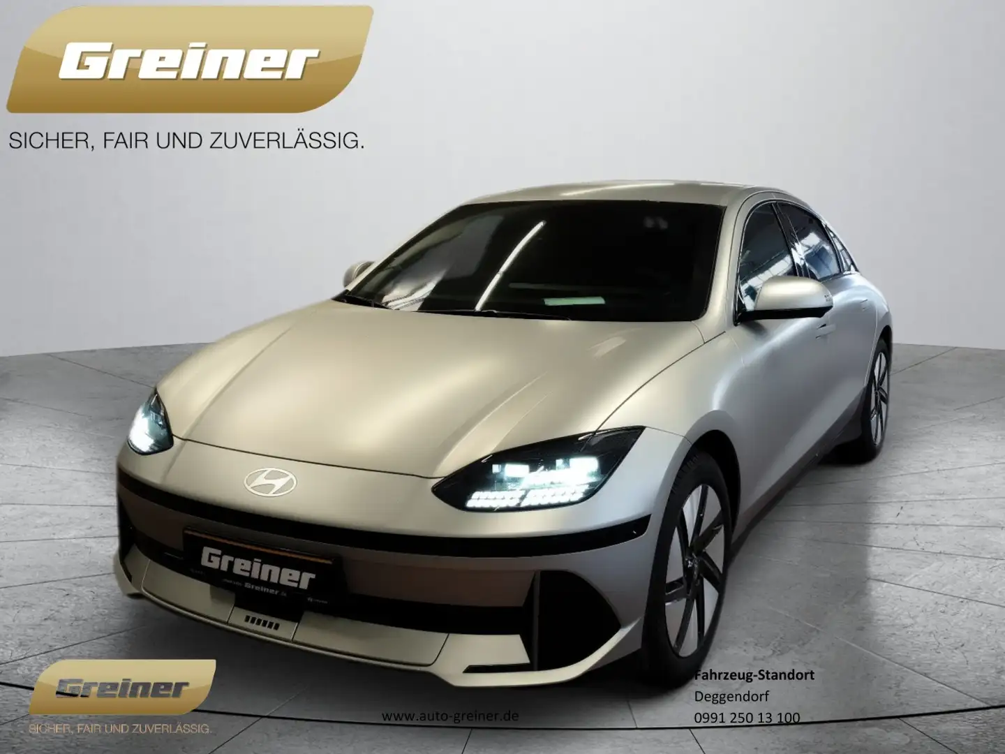 Hyundai IONIQ 6 77,4 kWh Allrad UNIQ-Paket MATRIX|BOSE Arany - 1