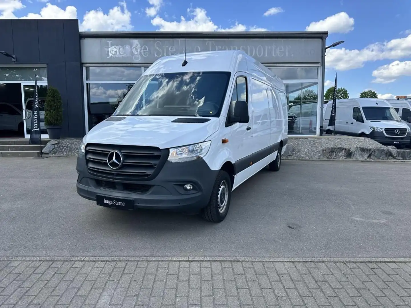 Mercedes-Benz Sprinter 317 CDI KA/MAXI/L3H2/4325/MBUX/KLIMA/NAVI/TEMPOMAT Weiß - 2