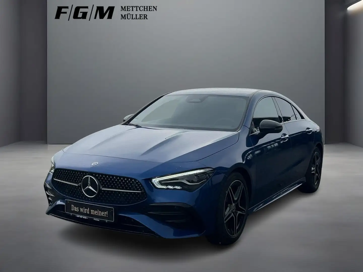 Mercedes-Benz CLA 200 AMG Line Advanced Plus +LED+Navi+Night+ Blauw - 1