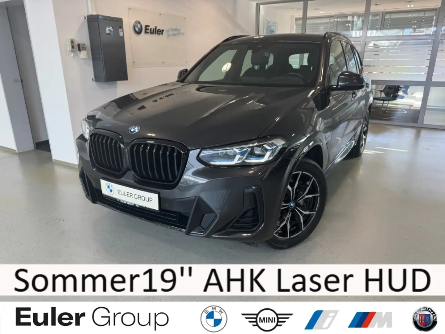BMW X3 30e M-Sport Sommer19'' AHK Laser HUD Hifi Innopak Grau - 1