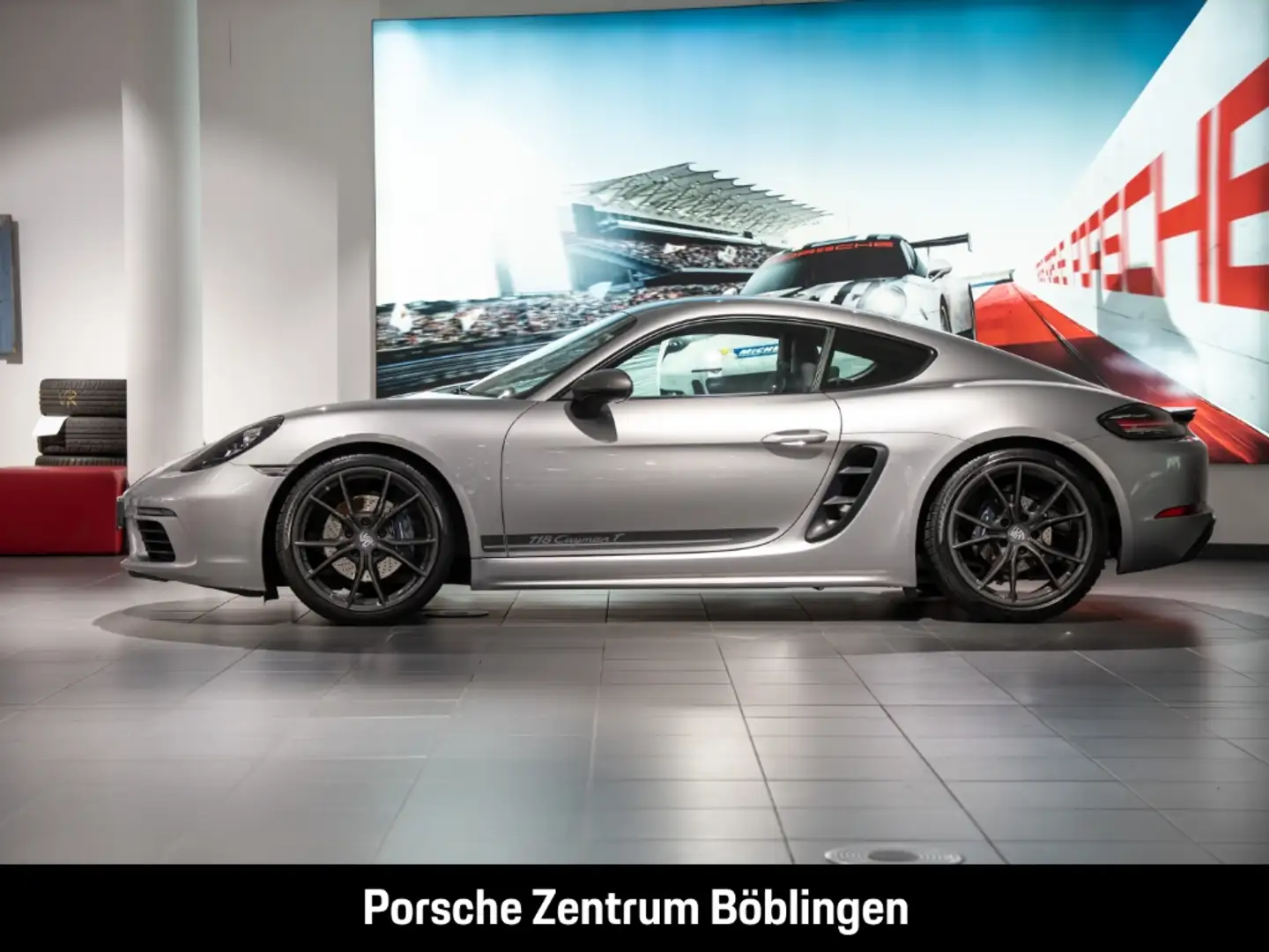 Porsche Cayman 718 T Sportabgasanlage Rückfahrkamera Silber - 2