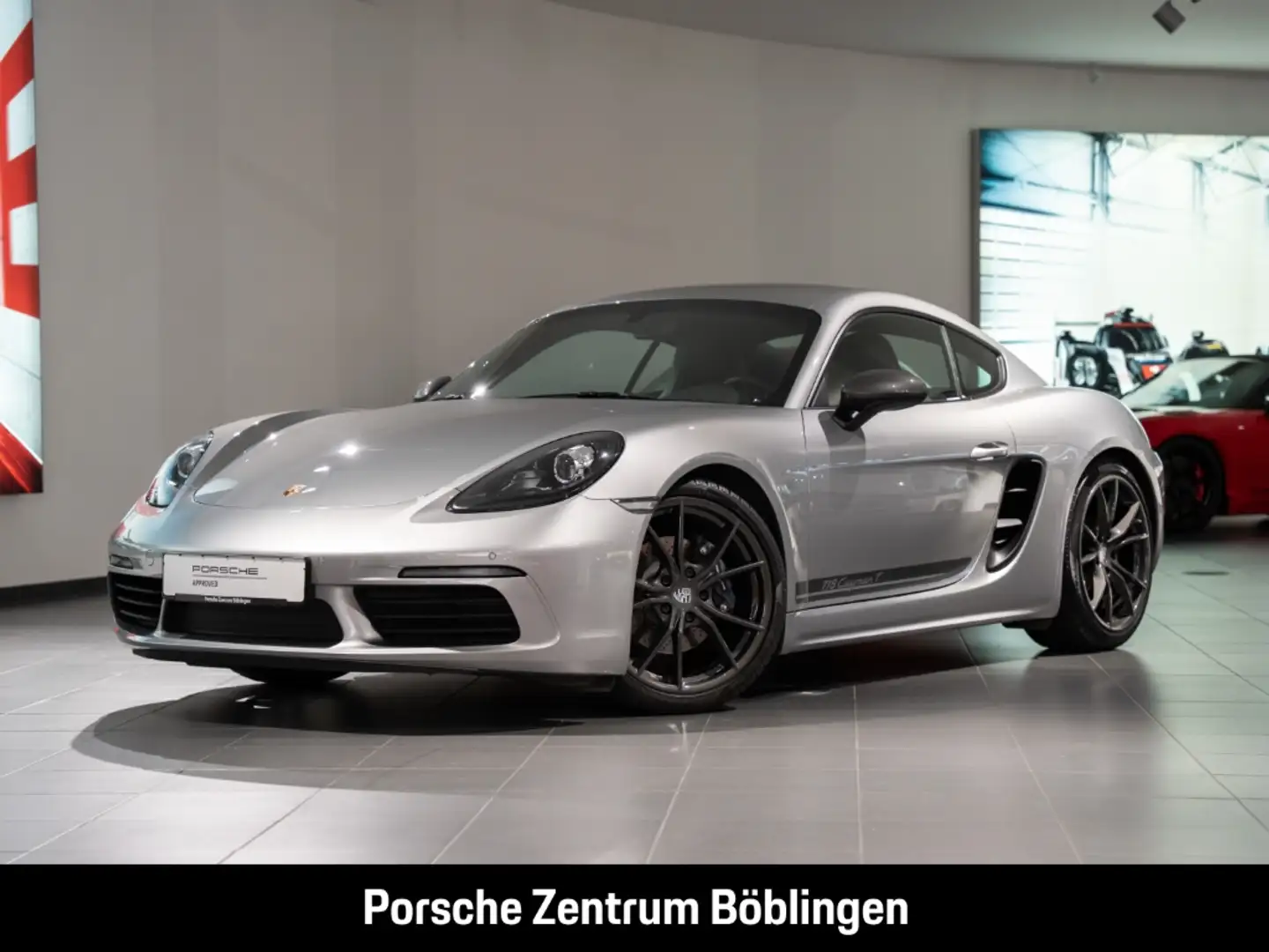 Porsche Cayman 718 T Sportabgasanlage Rückfahrkamera Silber - 1