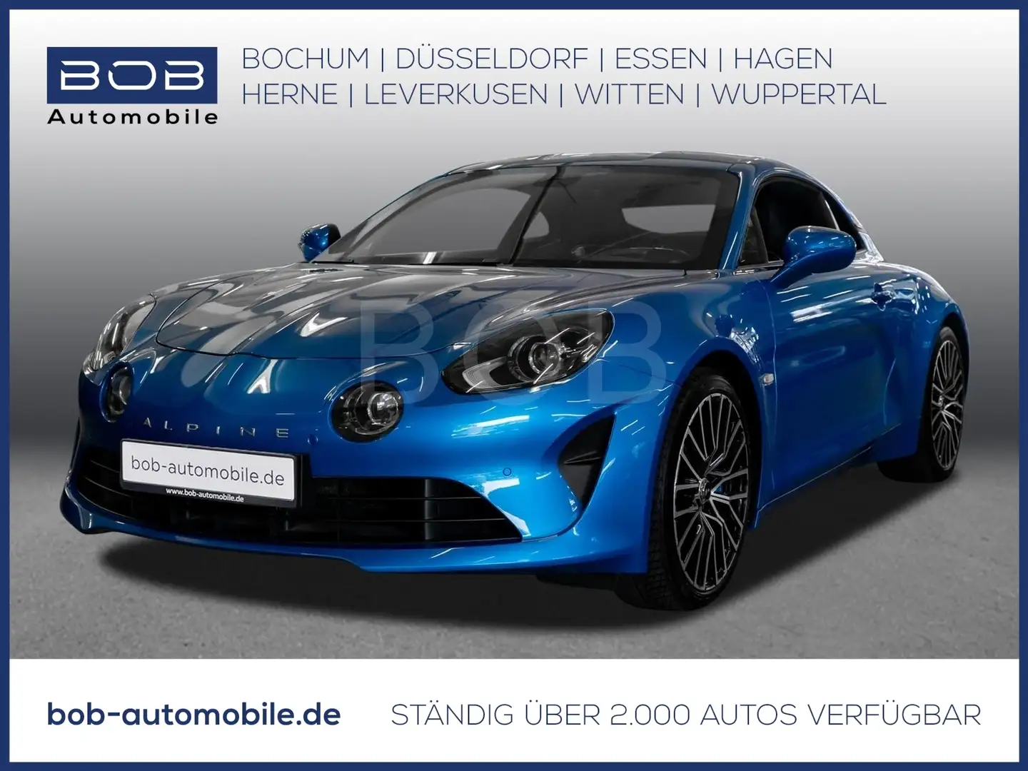 Alpine A110 TCe 300 GT SHZ+Navi+Klima+Kamera+AppleCarPlay Blau - 1