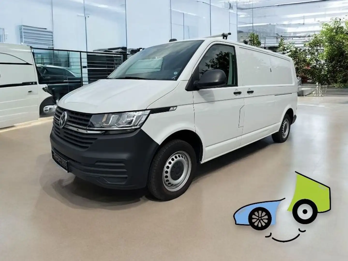 Volkswagen T6 Transporter T6.1 Transporter Kasten Standheizung/PDC/AHK Blanc - 1