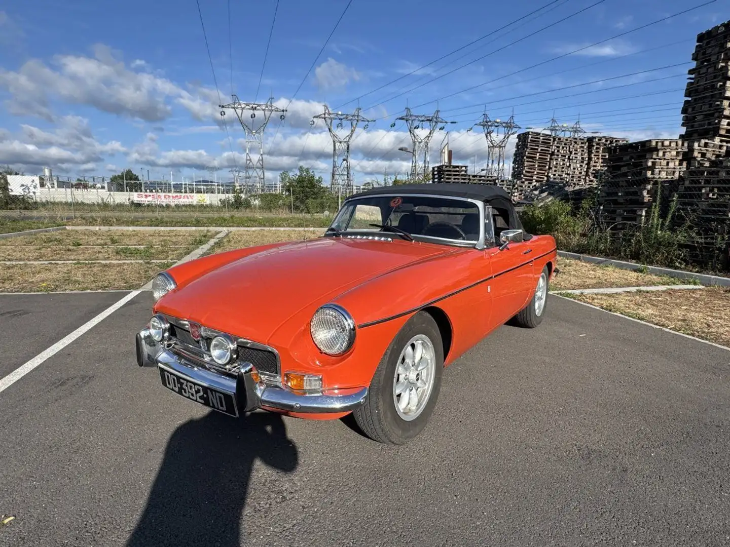 MG MGB B B CABRIOLET 1972 OVERDRIVE Gold - 1