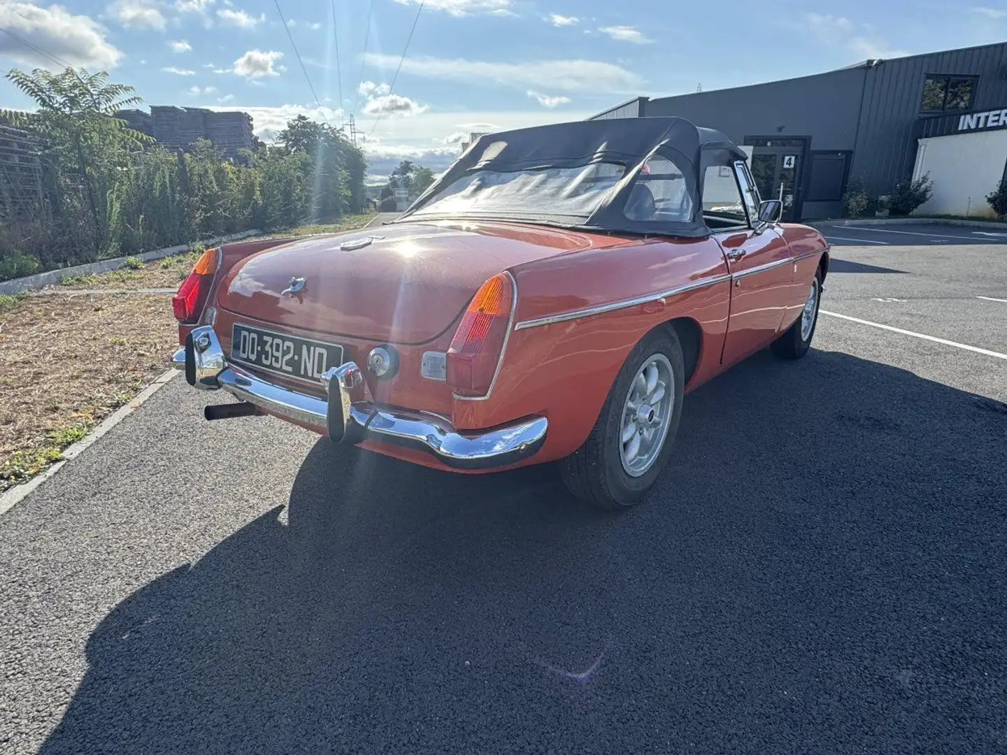 MG MGB B B CABRIOLET 1972 OVERDRIVE Gold - 2