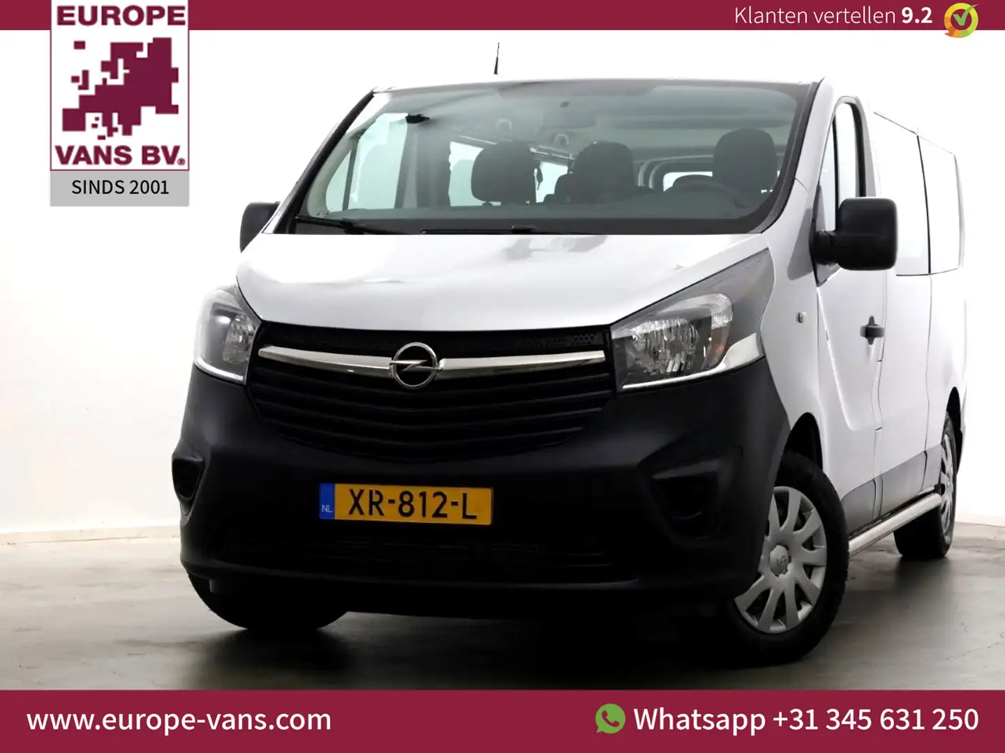 Opel Vivaro Combi 1.6 CDTI 120pk E6 L2H1 Personenbus Incl BTW/ Grijs - 1