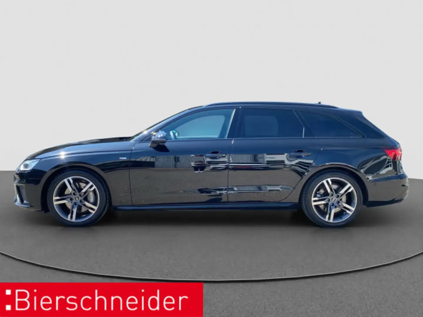 Audi A4 Av 45 TFSI qu 2x S-Line Black AHK PANO LEDER Schwarz - 2