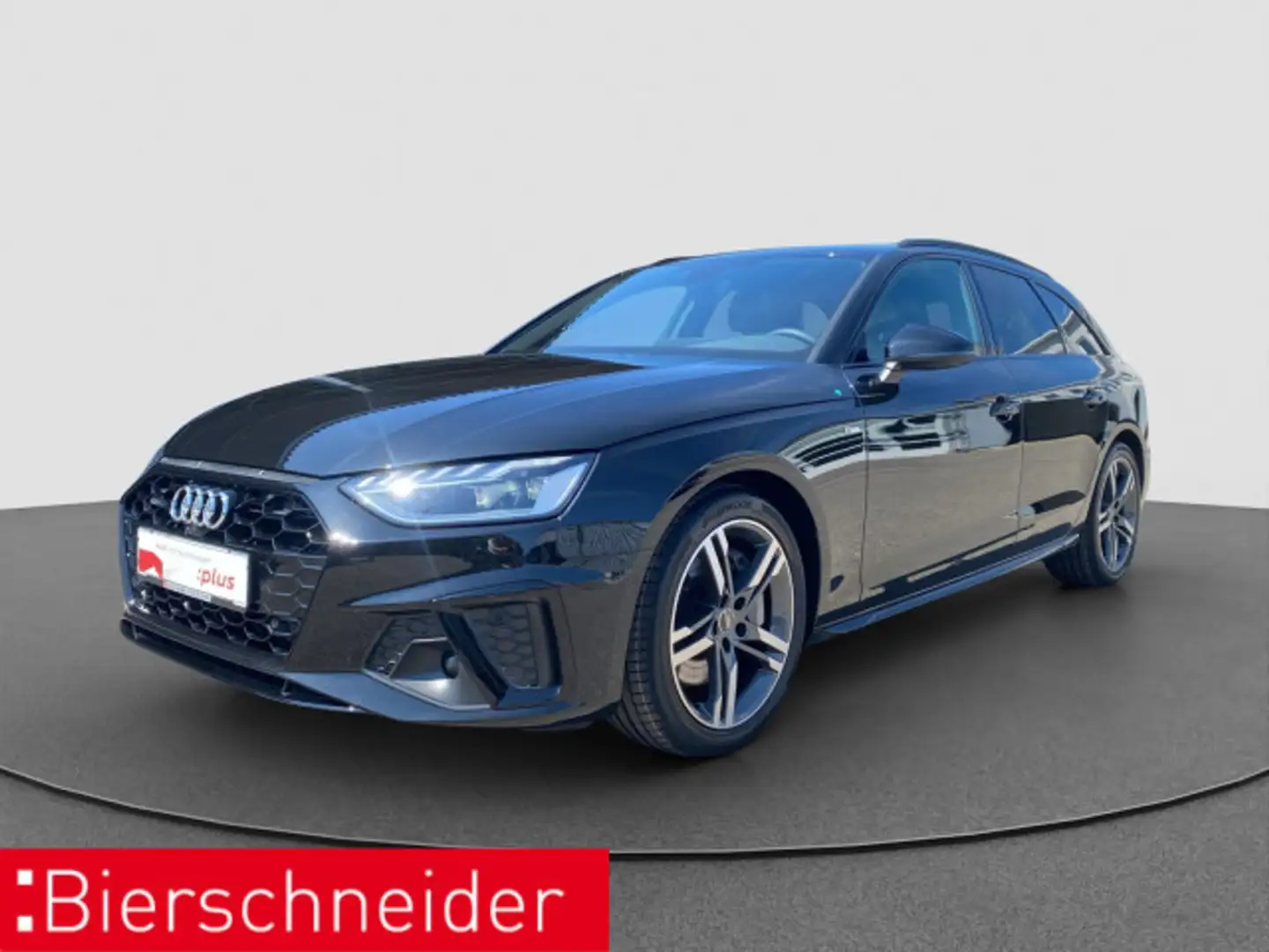 Audi A4 Av 45 TFSI qu 2x S-Line Black AHK PANO LEDER Schwarz - 1