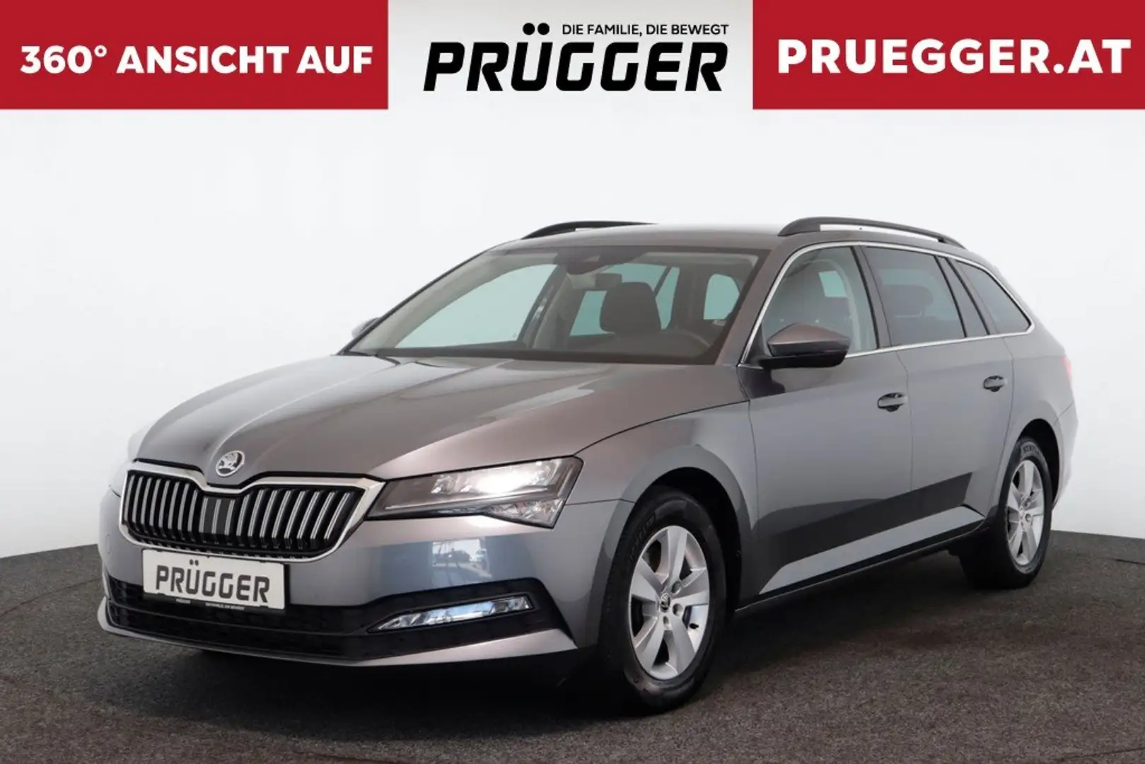 Skoda Superb Combi 2,0 TDI DSG AMBITION LED VIRTUAL ACC NAVI Grau - 1