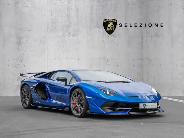 Lamborghini Aventador SVJ Coupe Blu Nethuns, Exterieur Carbon
