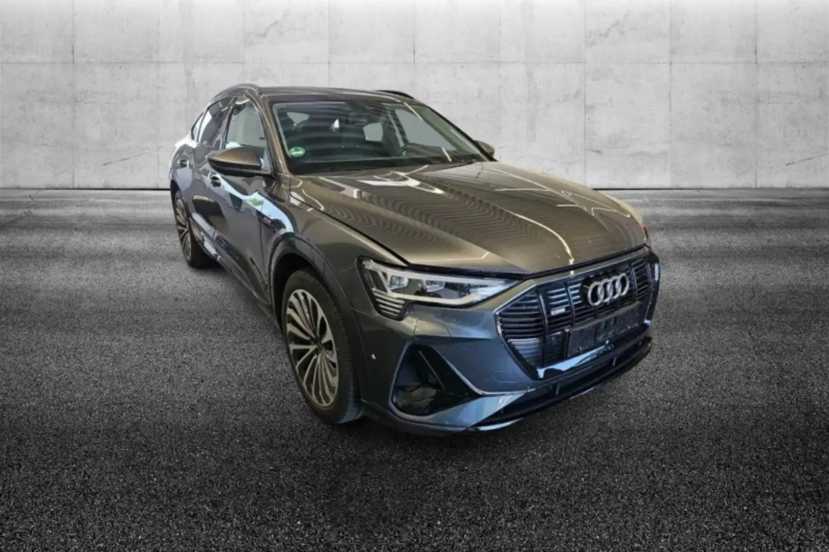 Audi e-tron 55 quattro S line edition Gris - 2