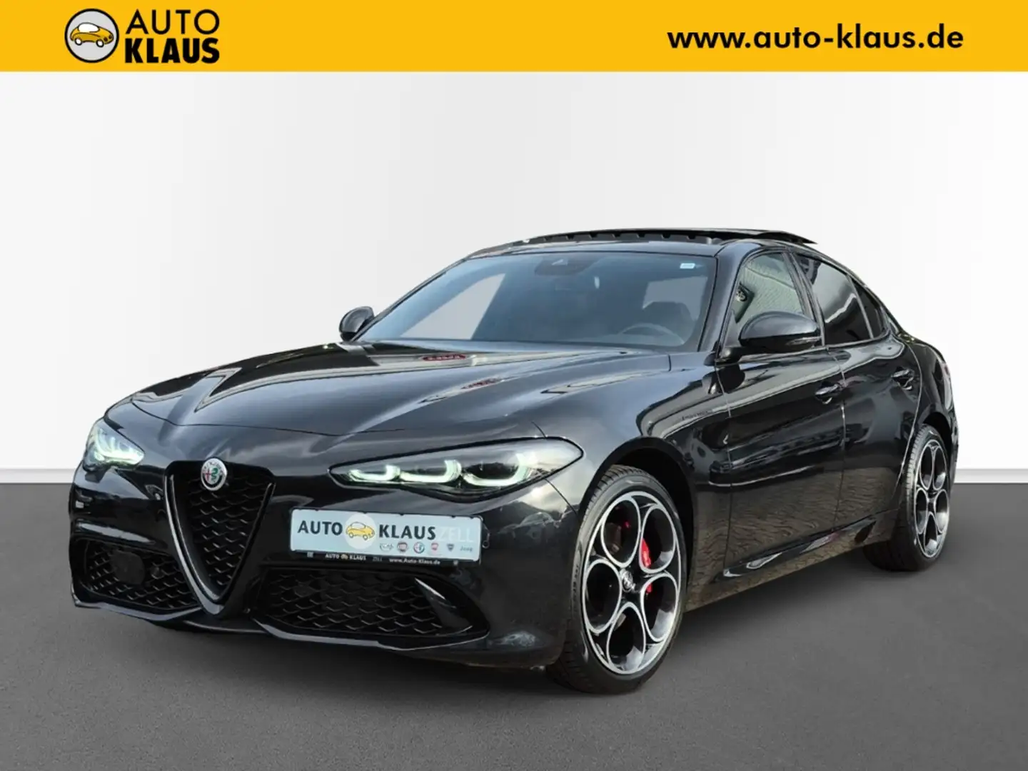 Alfa Romeo Giulia Competizione Q4 Pano Schiebedach Noir - 1