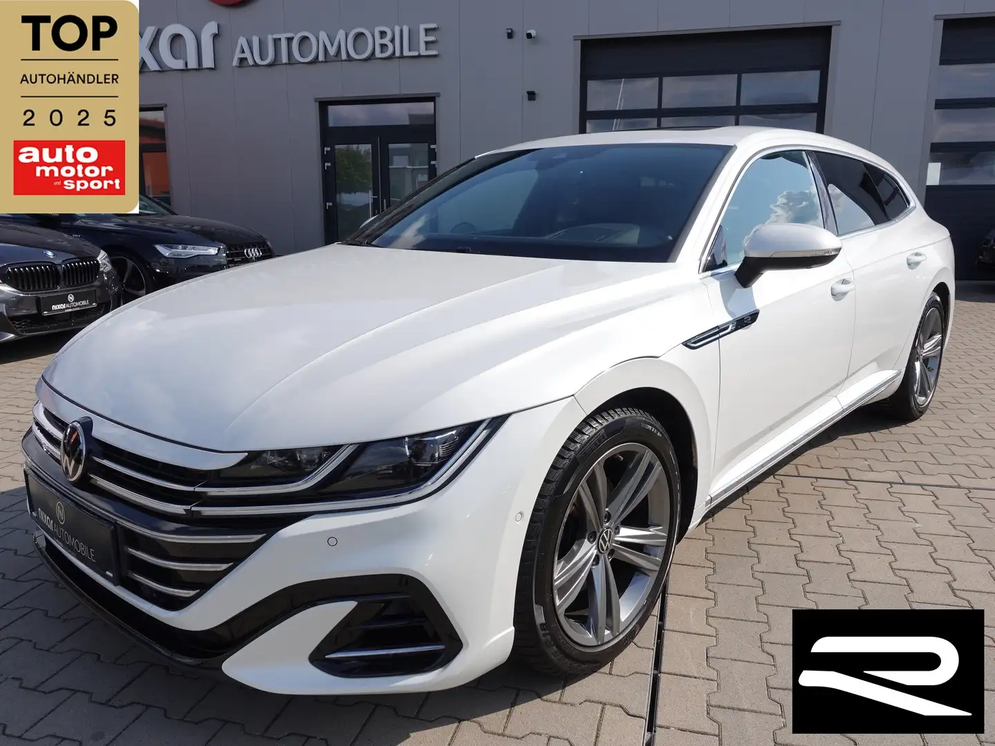 Volkswagen Arteon 2,0 TDI SB DSG/3x R-Line/Harmann/AHK/Pano Weiß - 1