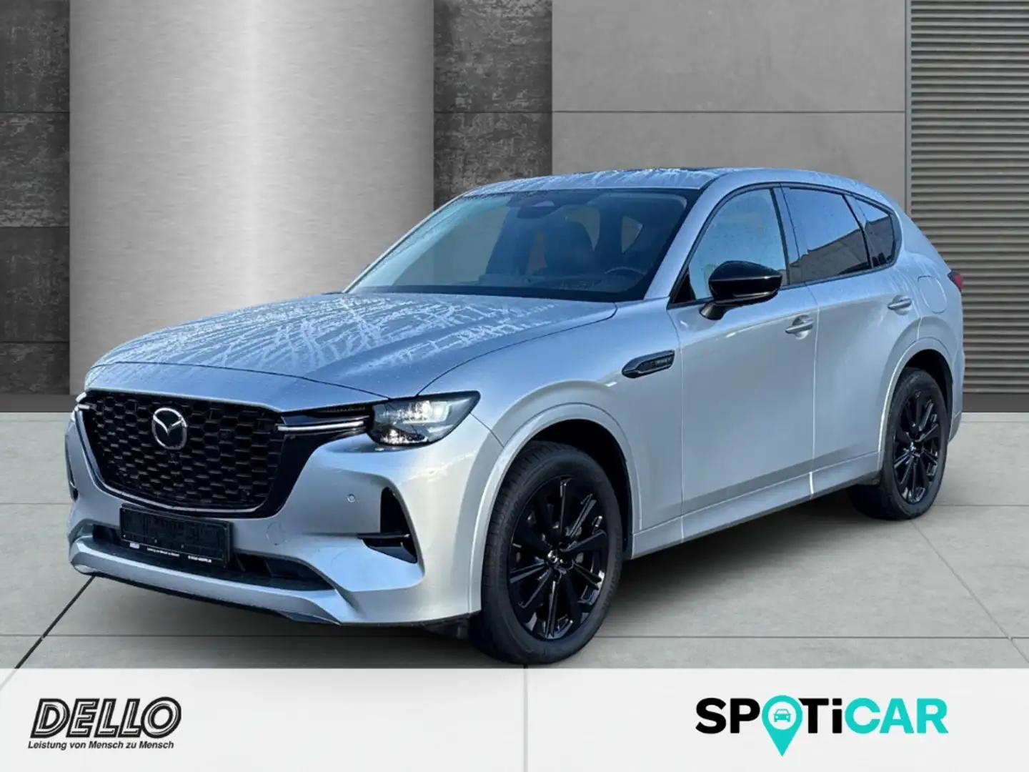 Mazda CX-60 Homura Hybrid 2.5 BOSE Pano Navi CarPlay LED Sitzh Silber - 1