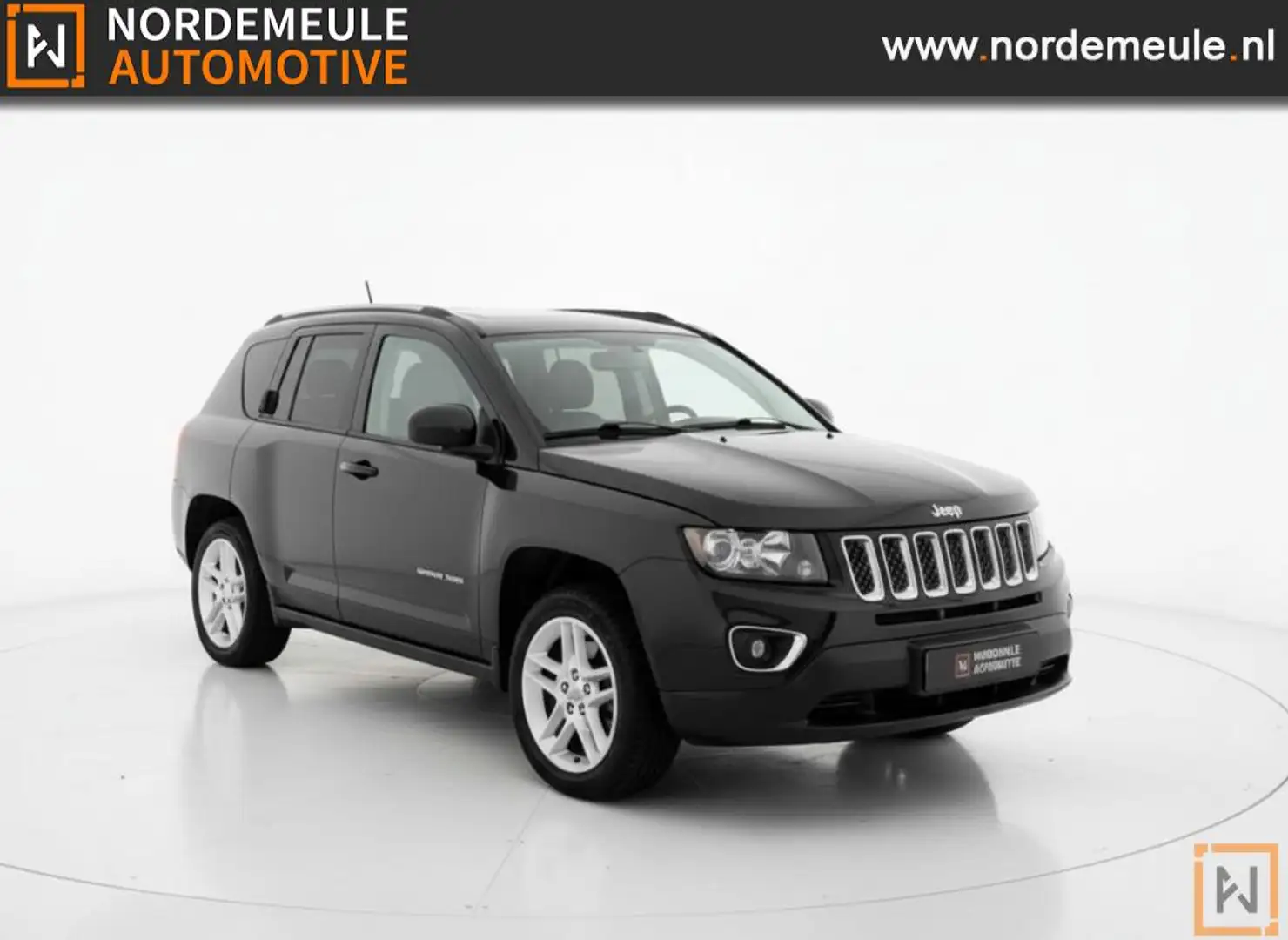 Jeep Compass 2.4 Limited 4WD, Leder, Navi, AUT, Camera, Cruise Schwarz - 1
