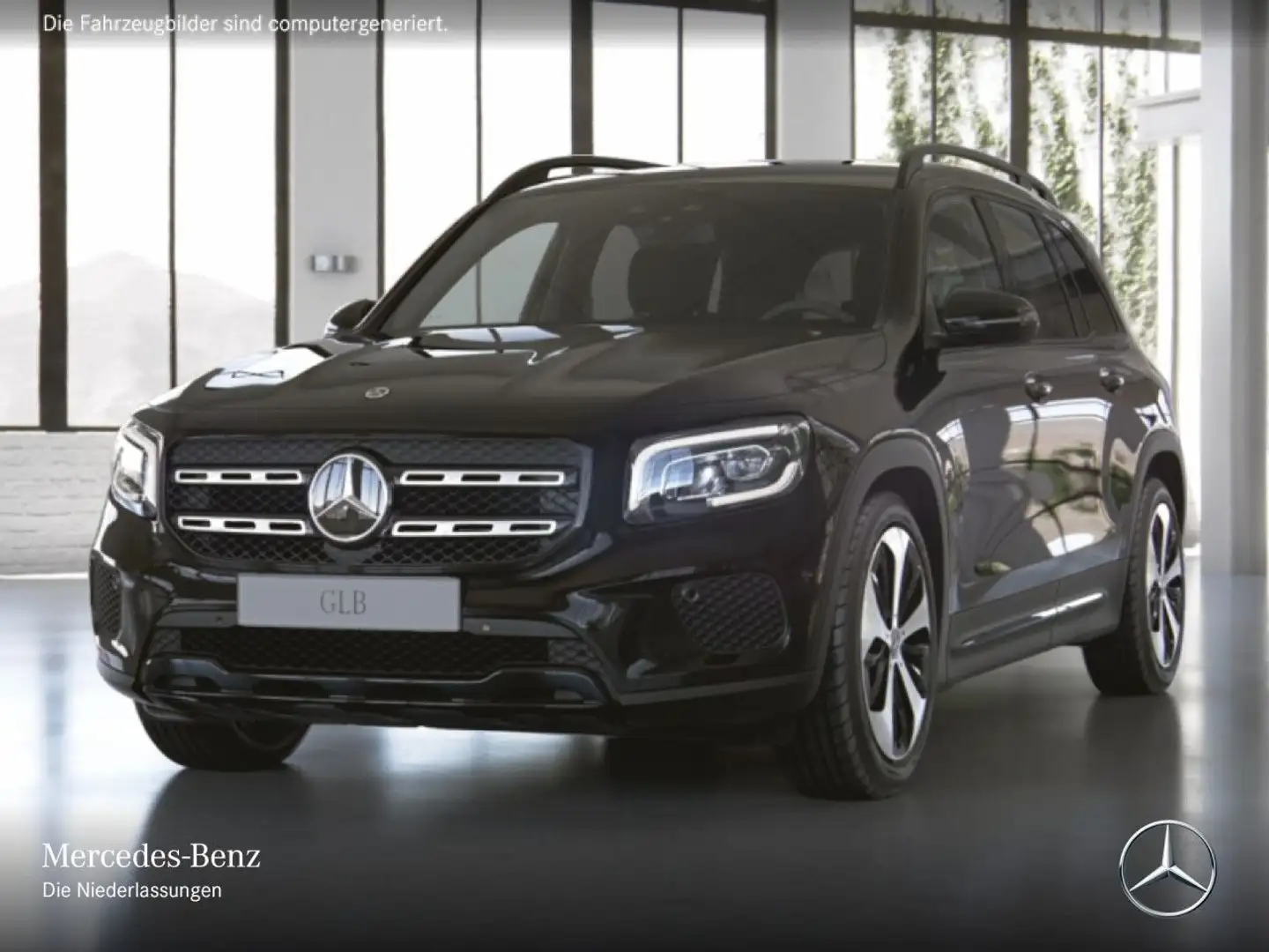 Mercedes-Benz GLB 220 d 4M PROGRESSIVE+NIGHT+LED+KAMERA+8G Schwarz - 2