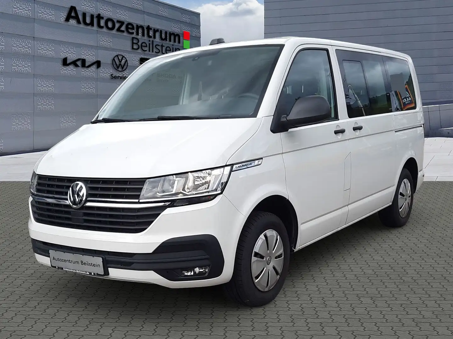 Volkswagen T6 Caravelle 2.0 TDI Trendline  9-Sitzer NAVI Weiß - 1
