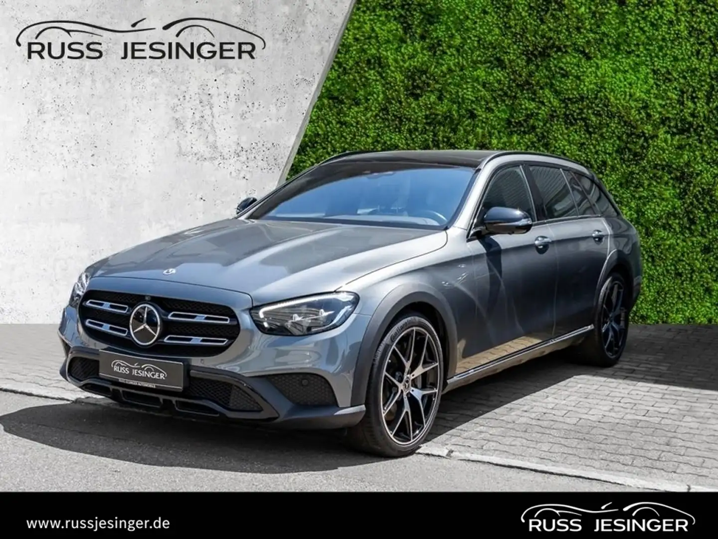 Mercedes-Benz E 400 d T 4M All-Terrain Avantgarde *Pano*Distr* Grijs - 1