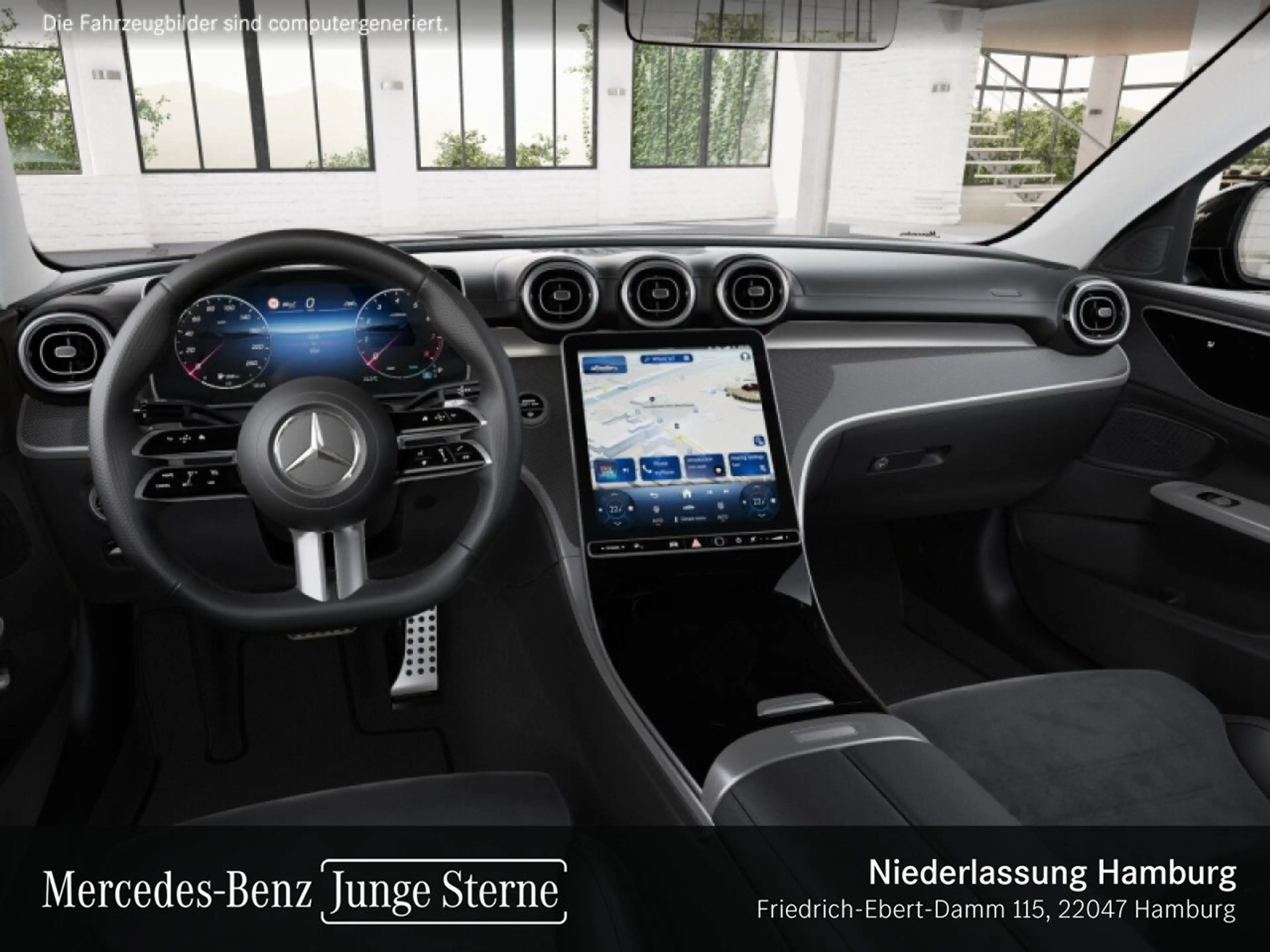 Mercedes-Benz C 180 AMG+NIGHT+LED+KAMERA+TOTW+KEYLESS+9G — photo 9