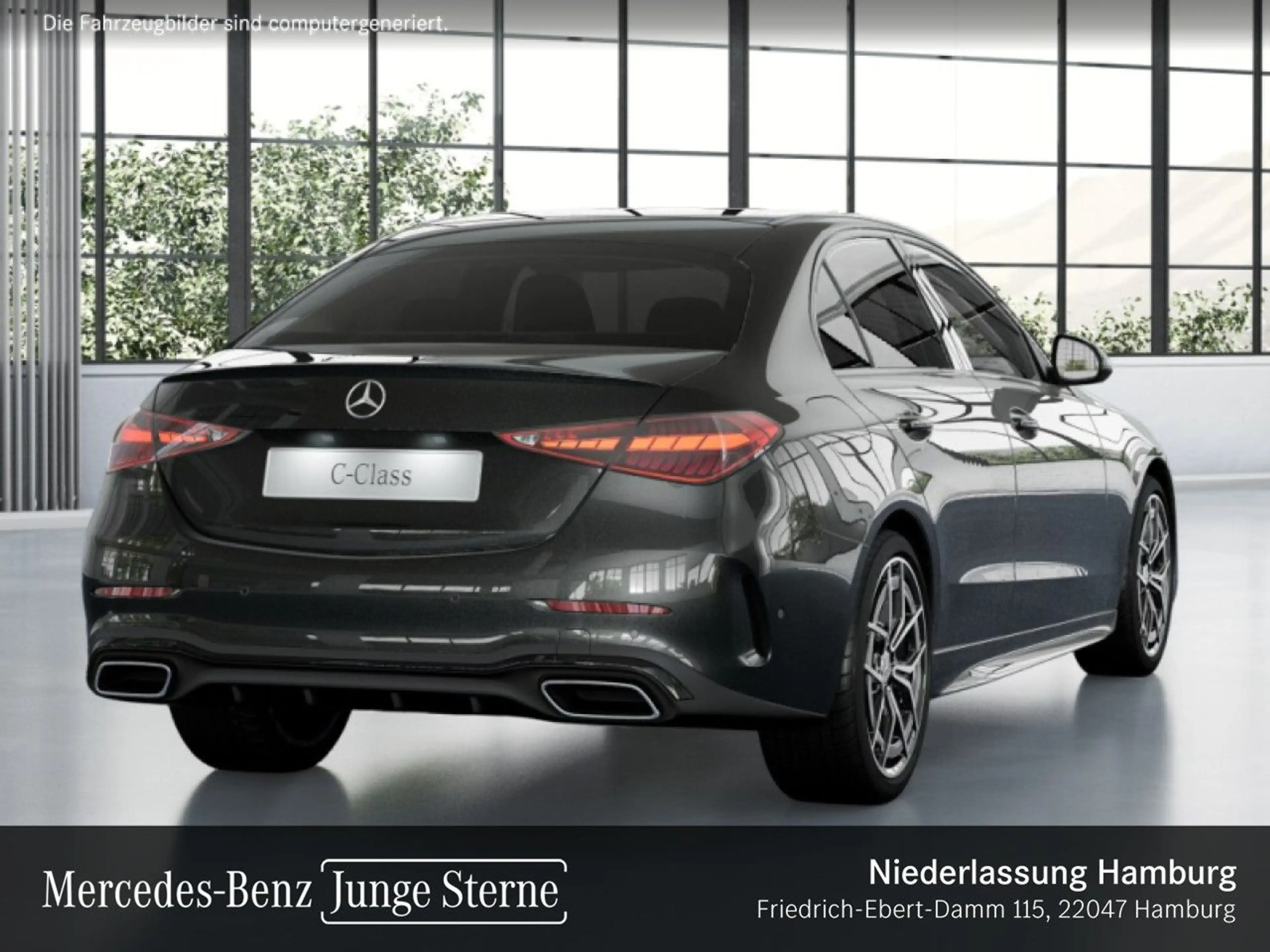 Mercedes-Benz C 180 AMG+NIGHT+LED+KAMERA+TOTW+KEYLESS+9G — photo 4