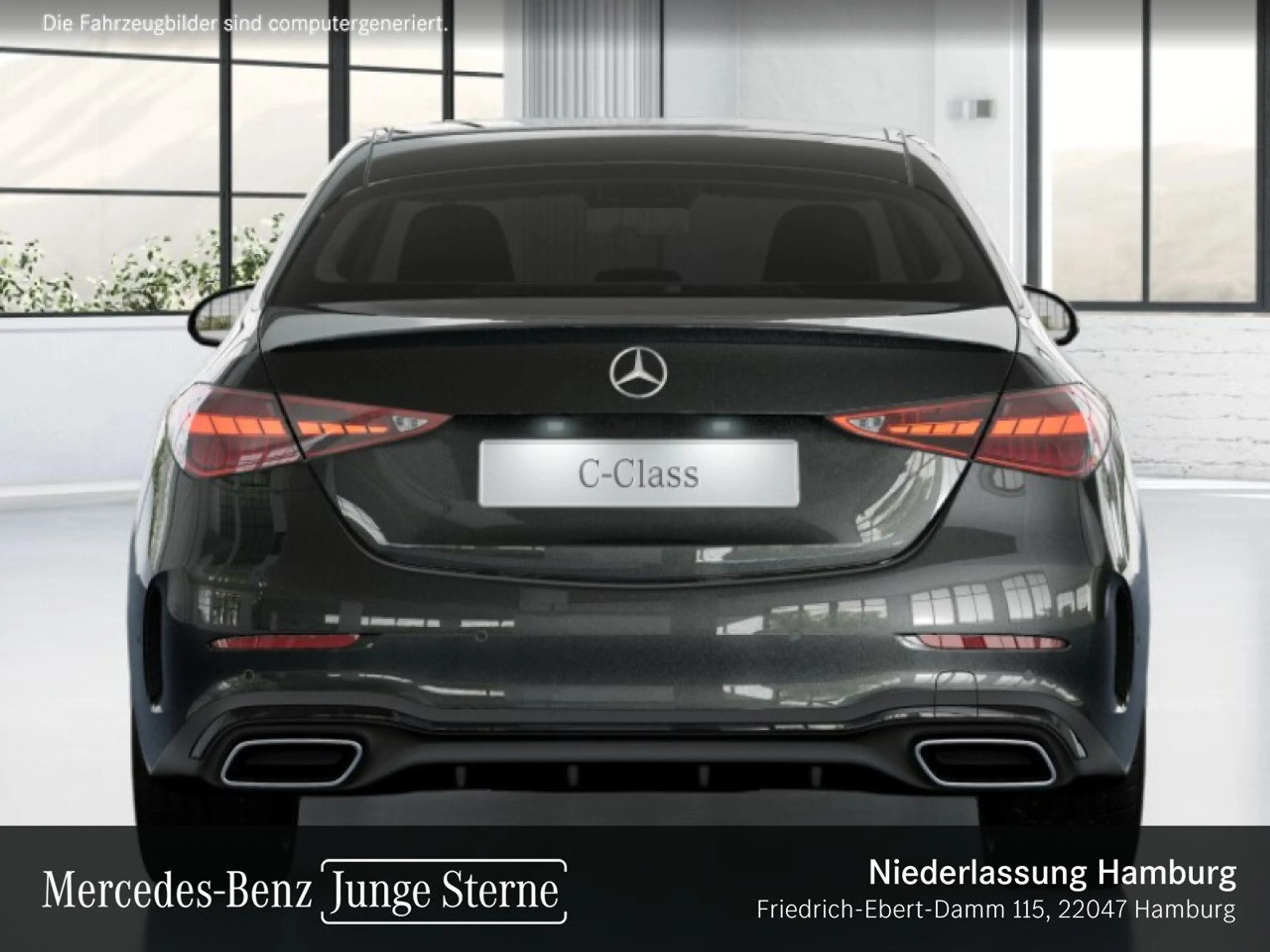 Mercedes-Benz C 180 AMG+NIGHT+LED+KAMERA+TOTW+KEYLESS+9G — photo 8