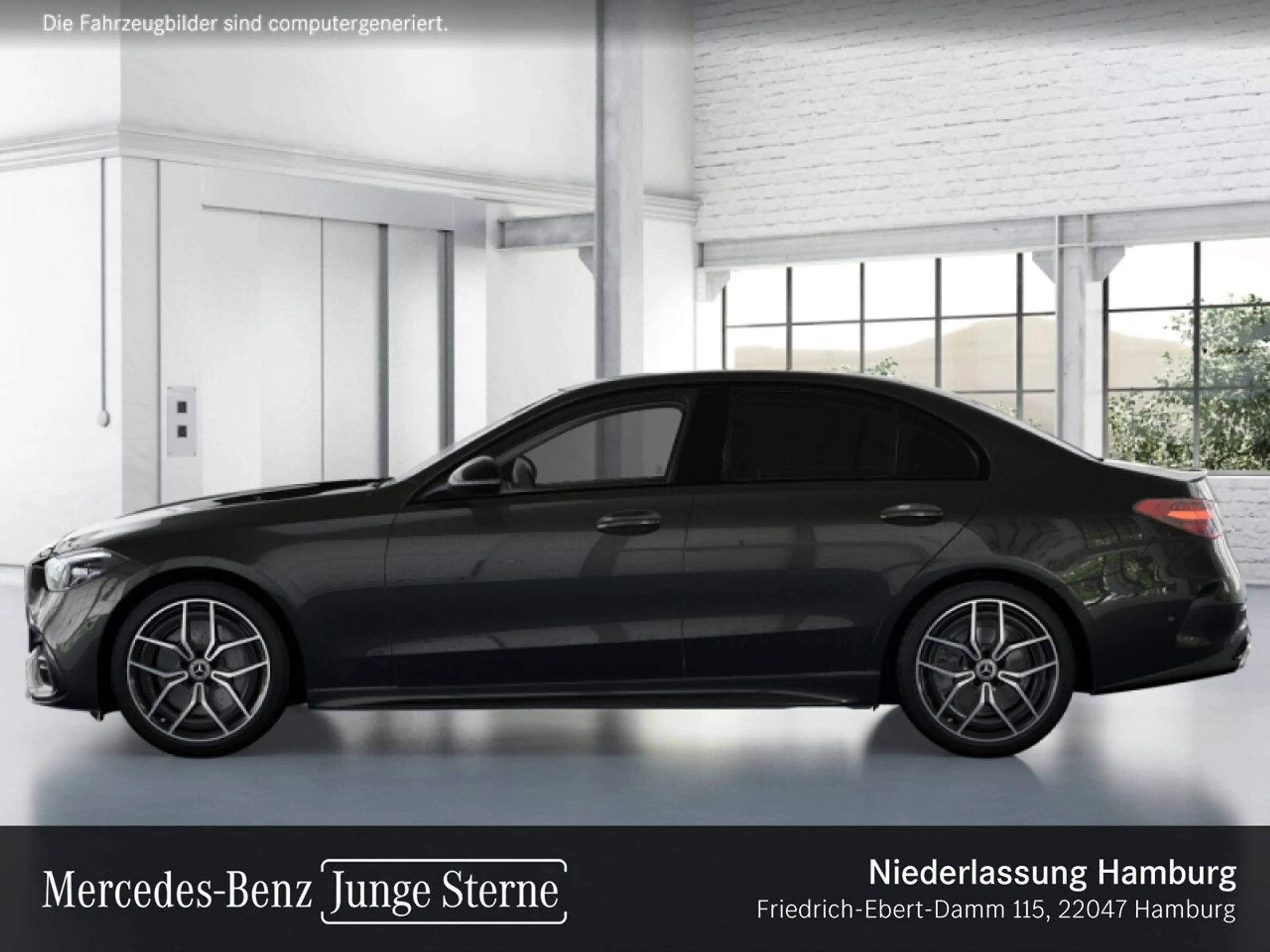 Mercedes-Benz C 180 AMG+NIGHT+LED+KAMERA+TOTW+KEYLESS+9G — photo 5