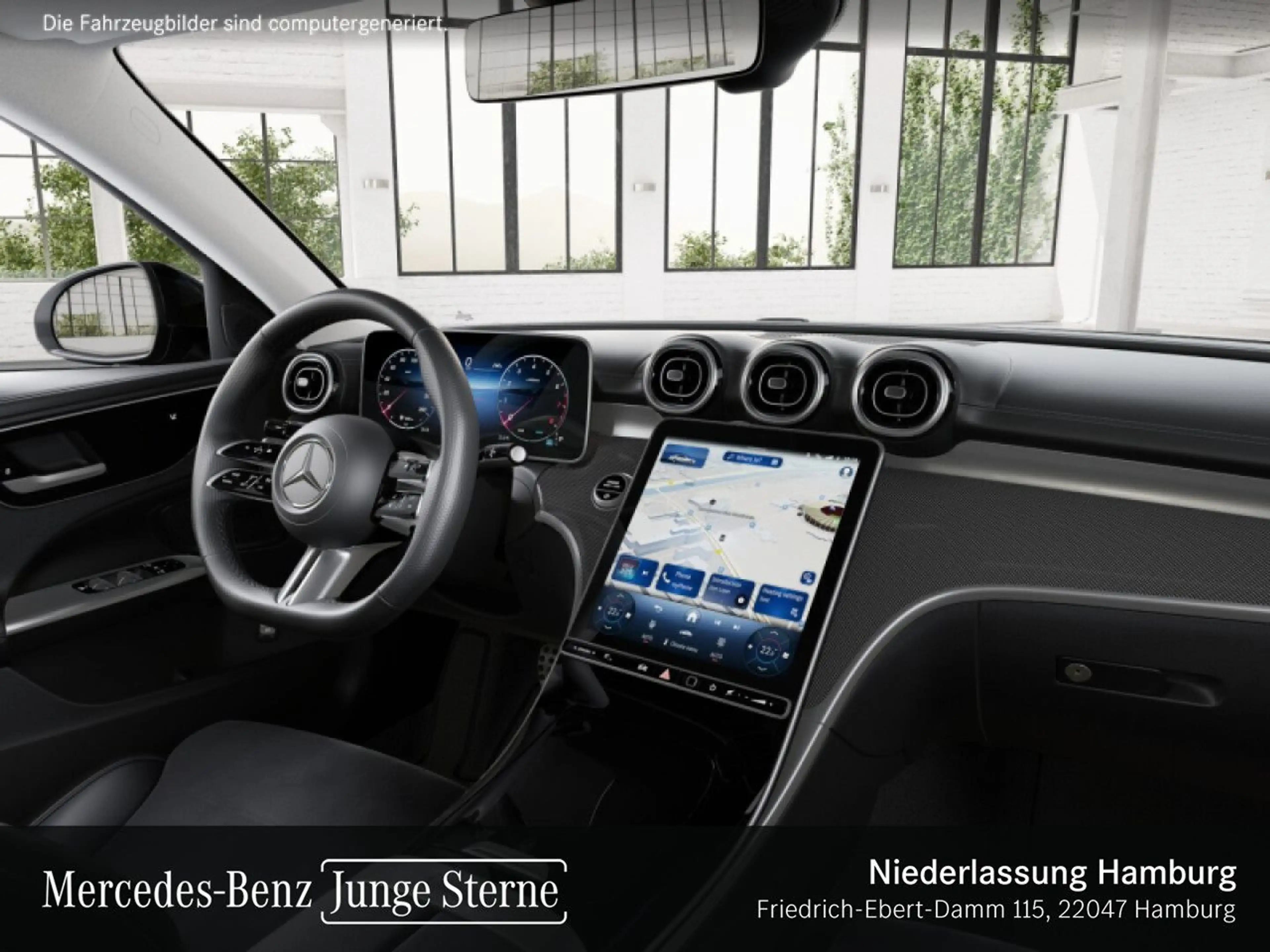 Mercedes-Benz C 180 AMG+NIGHT+LED+KAMERA+TOTW+KEYLESS+9G — photo 10