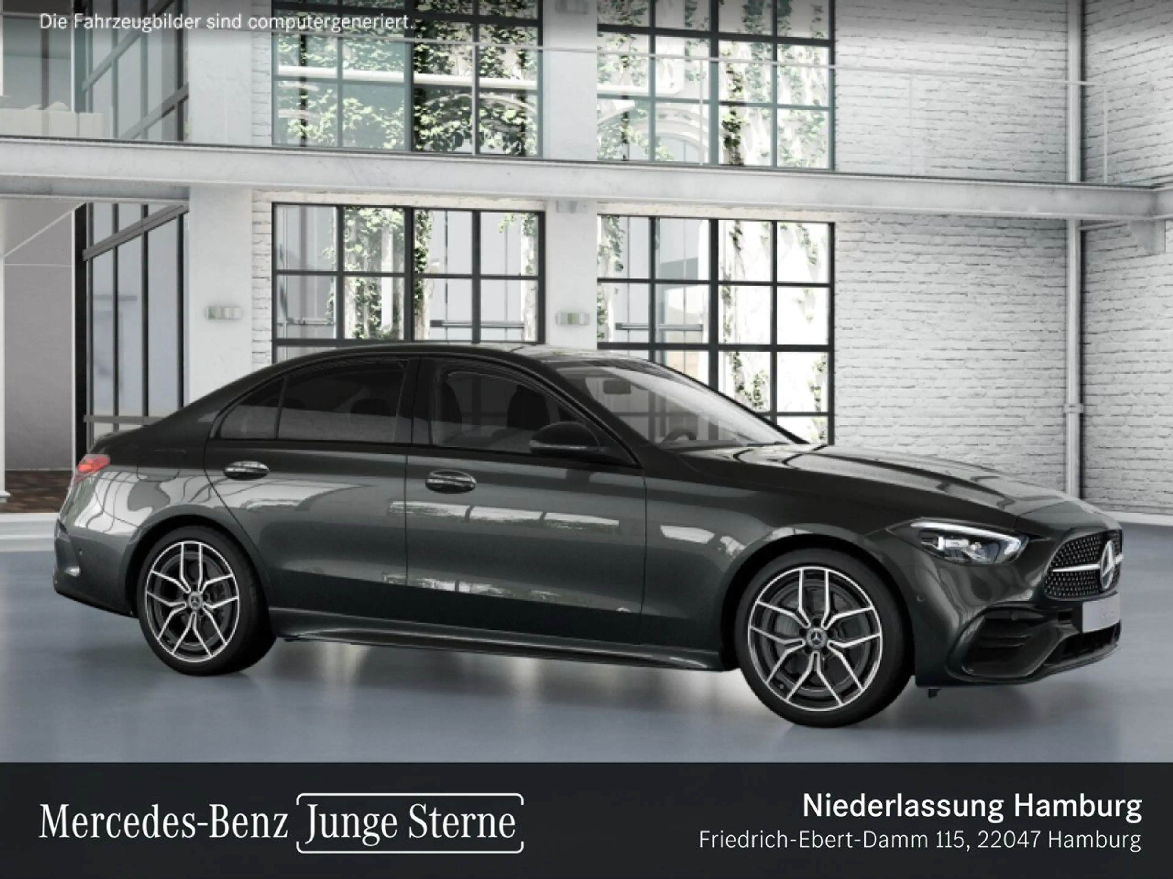 Mercedes-Benz C 180 AMG+NIGHT+LED+KAMERA+TOTW+KEYLESS+9G — photo 15