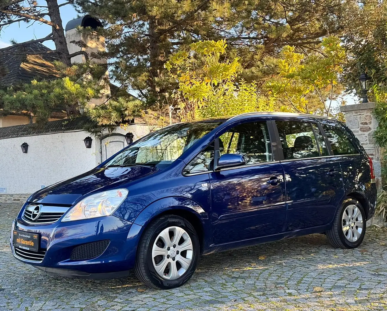 Opel Zafira 1,6 Style 7Sitzer|1.Besitz|sehr gepflegt Blau - 2