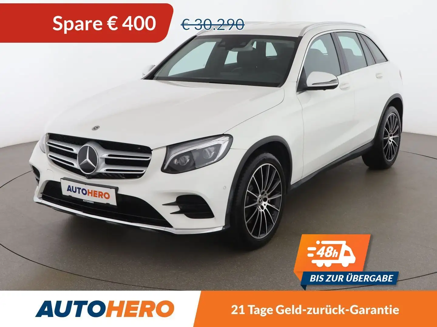 Mercedes-Benz GLC 220 GLC 220 4Matic AMG Line Aut. *LED*NAVI*360*SPUR* Weiß - 1