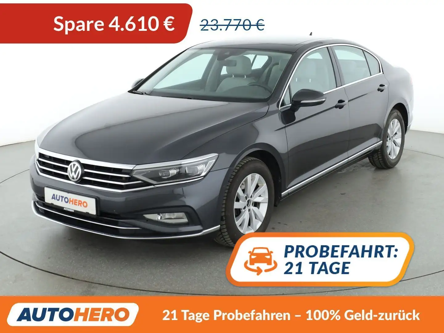 Volkswagen Passat 2.0 TDI Elegance *NAVI*LED*ACC*PANO*360° Grau - 1