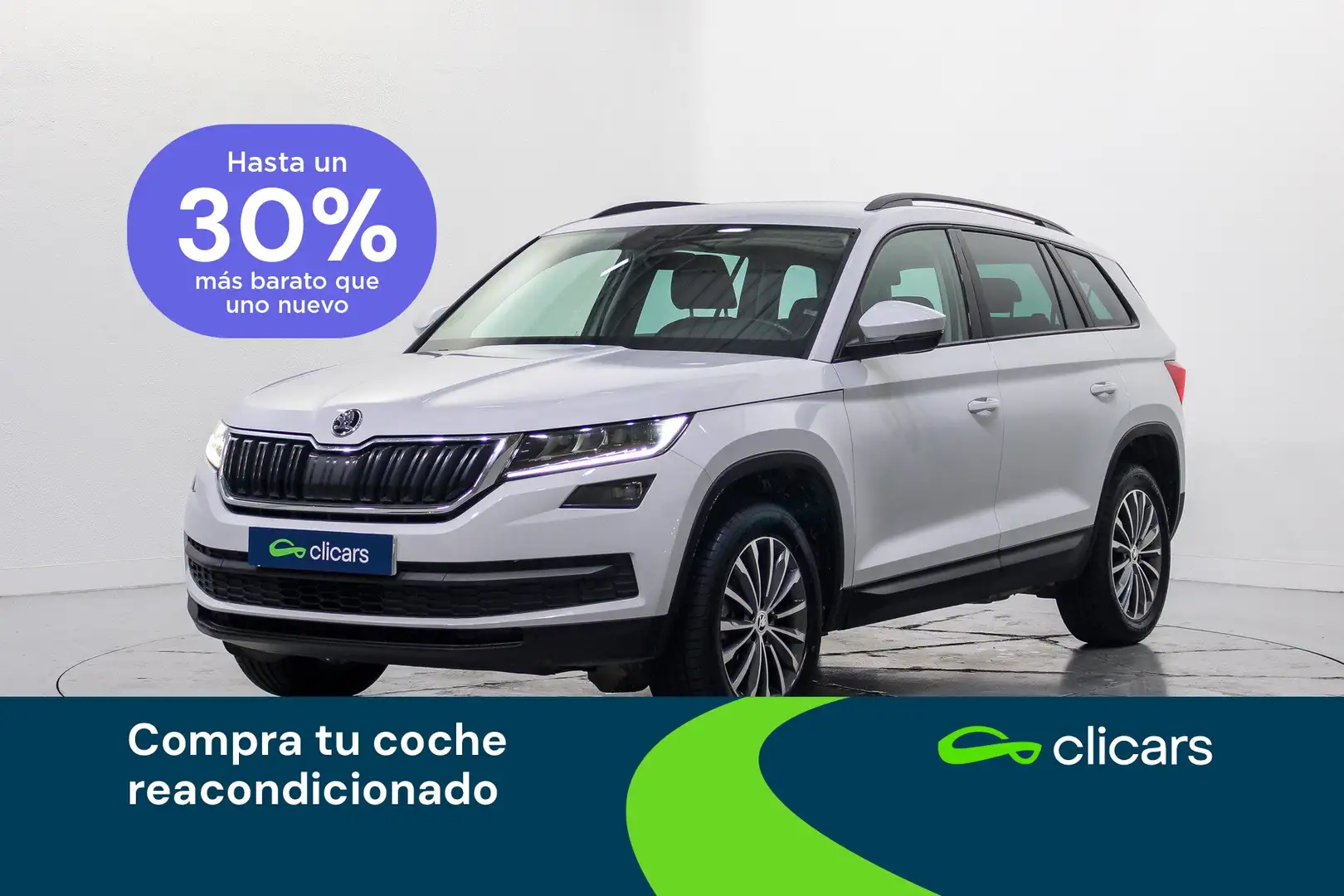 Skoda Kodiaq 2.0TDI AB tech Ambition 4x2 DSG 110kW Blanco - 1