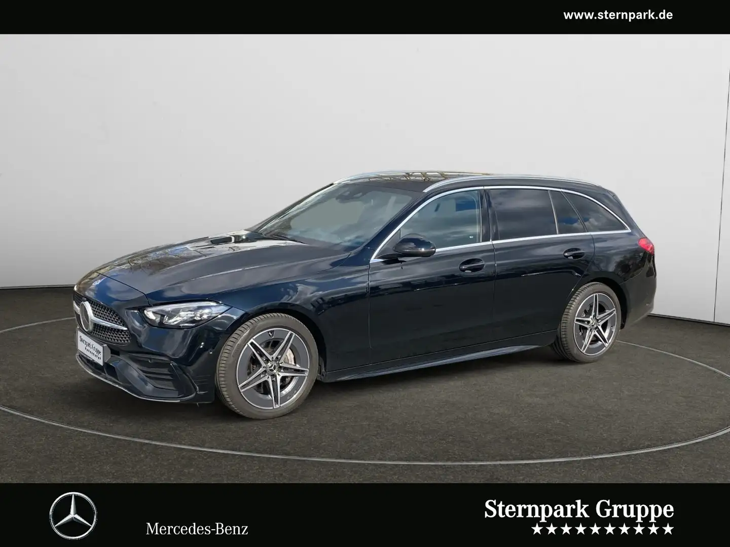 Mercedes-Benz C 300 C 300 d T AMG*AHK*LED*PTS*NAVI*PTS*EAYSYPACK Navi Schwarz - 1
