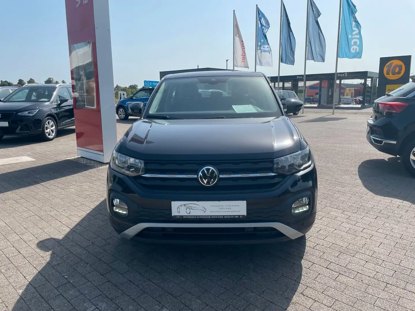 Volkswagen T-Cross Basis 1,0 TSI Schwarz - 1