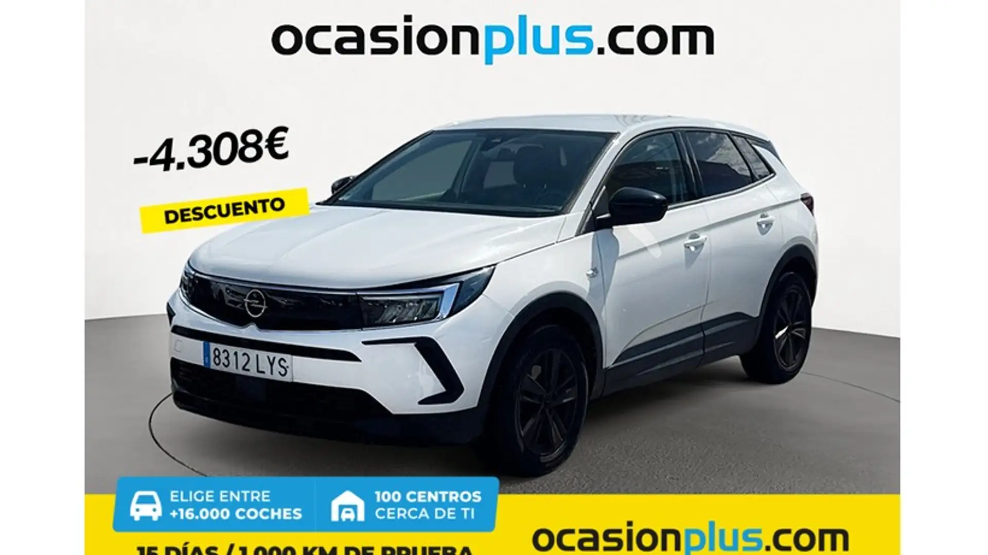 Opel Grandland 1.5CDTi S&S Business Edition Aut. 130 Blanc - 1